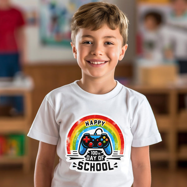 100 Days of School Kids T-Shirt 1115