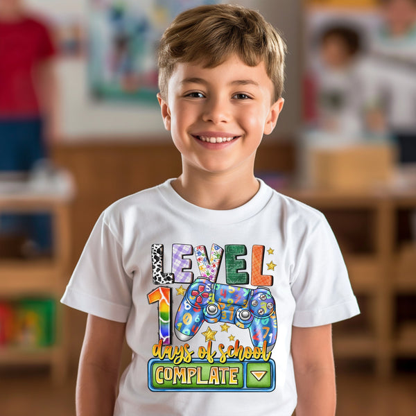 100 Days of School Kids T-Shirt 1135