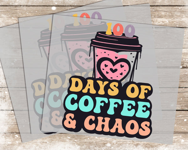 100 Days of School - 1144 -  DTF Transfer