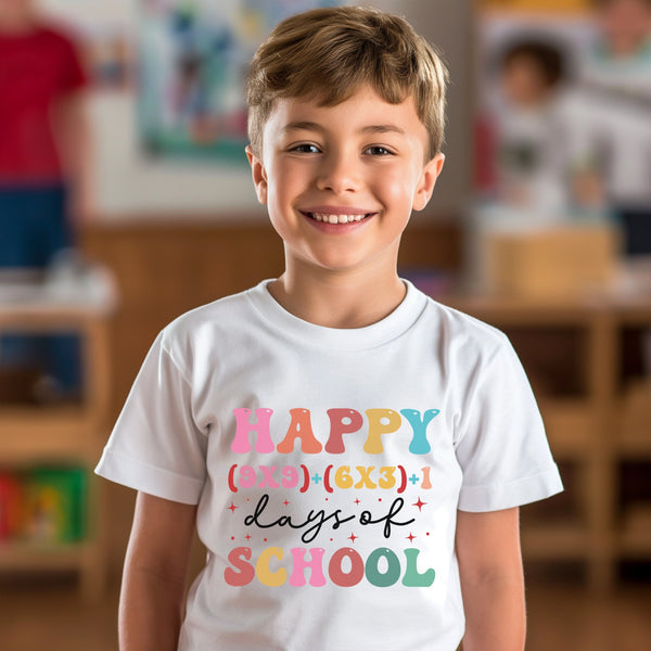 100 Days of School Kids T-Shirt 1148