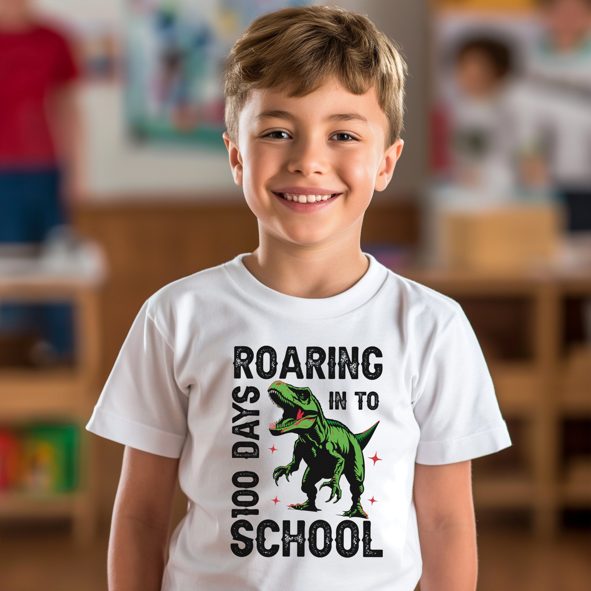 100 Days of School Kids T-Shirt 1156
