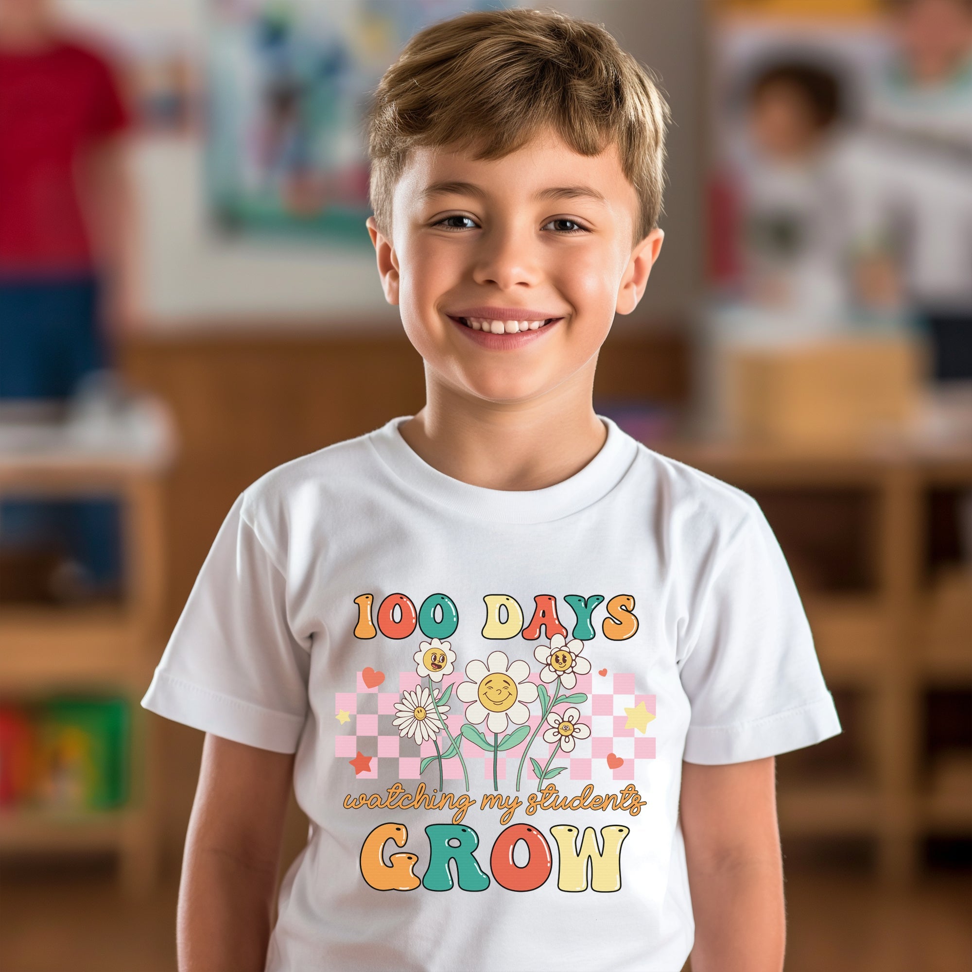 100 Days of School Kids T-Shirt 1171