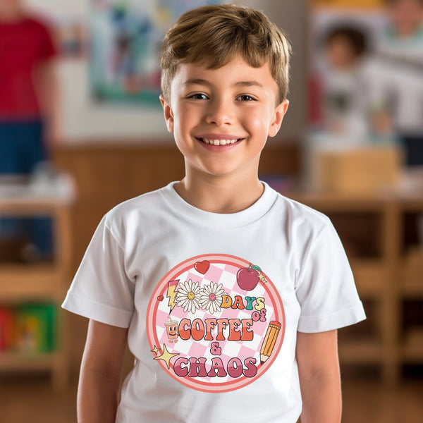 100 Days of School Kids T-Shirt 1176