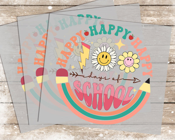 100 Days of School - 1183 -  DTF Transfer