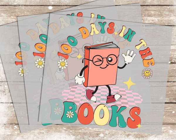 100 Days of School - 1184 -  DTF Transfer