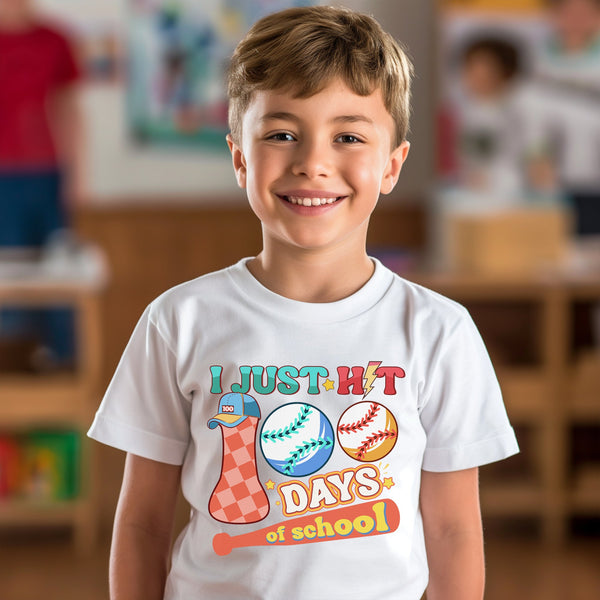 100 Days of School Kids T-Shirt 1190