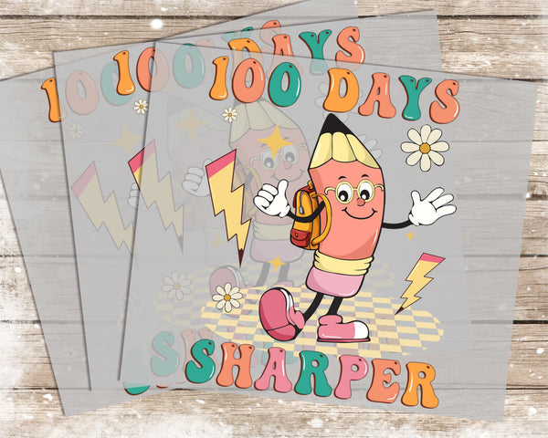 100 Days of School - 1191 -  DTF Transfer