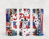 1274 - Party in the USA  20oz Skinny Tumbler