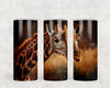 1334 - Giraffe on Safari 20oz Skinny Tumbler