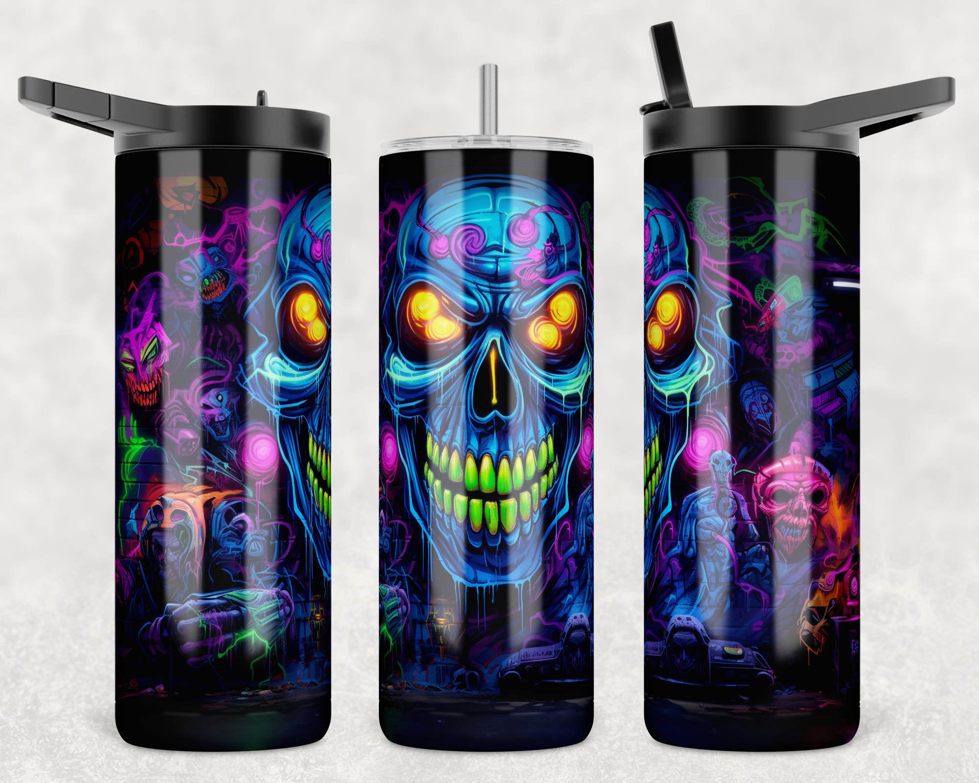 2439 - Voices in my Head 20oz Skinny Tumbler