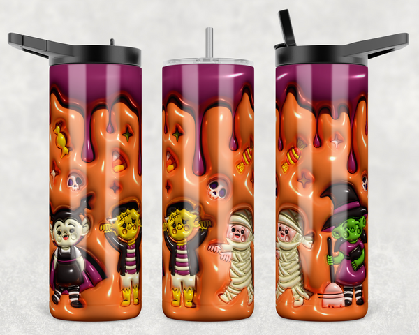 2518 - Baby Spookies 20oz Skinny Tumbler