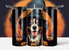2526 - Saint Bernard Dog Creepy Critters 20oz Skinny Tumbler