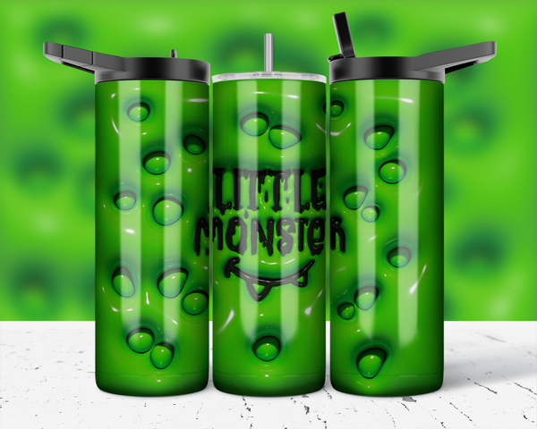 2688 - Little Monster Green 20oz Skinny Tumbler