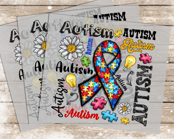 Autism - 1015 -  DTF Transfer