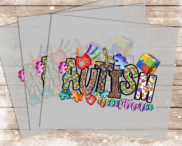Autism - 1016 -  DTF Transfer