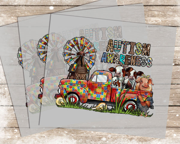 Autism - 1019 -  DTF Transfer