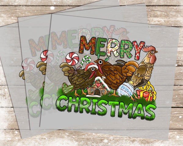 Christmas - 2304 -  DTF Transfer