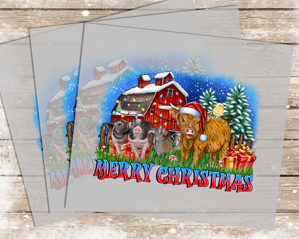 Christmas - 2306 -  DTF Transfer