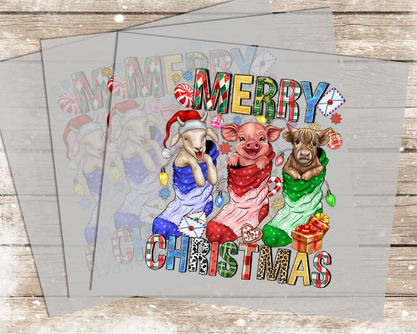 Christmas - 2320 -  DTF Transfer