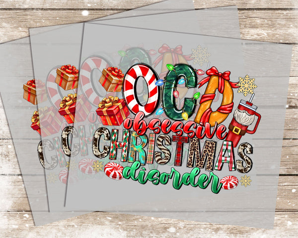 Christmas - 2370 -  DTF Transfer