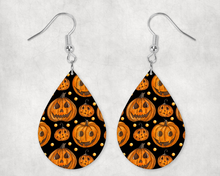 0080 - Pumpkins Teardrop Earrings V2