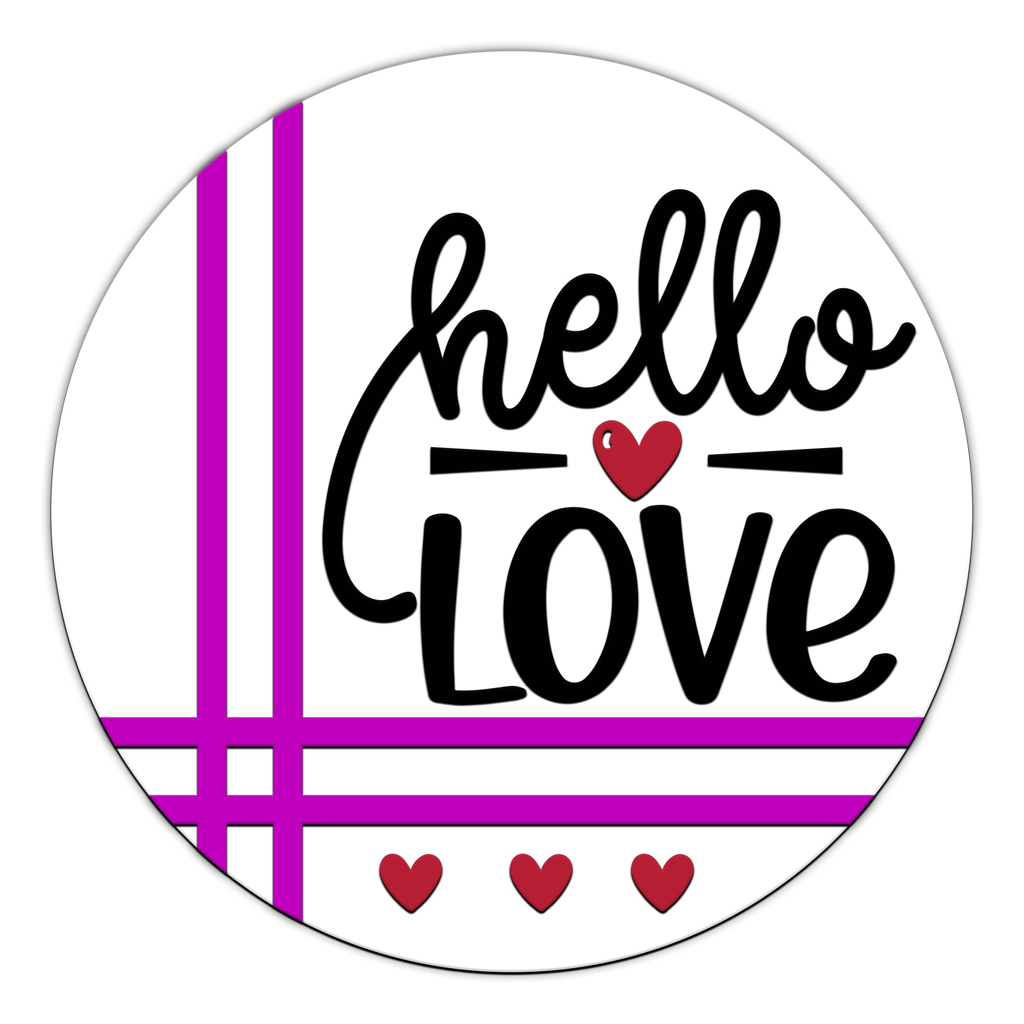 Hello Love Round Paint Kit V1