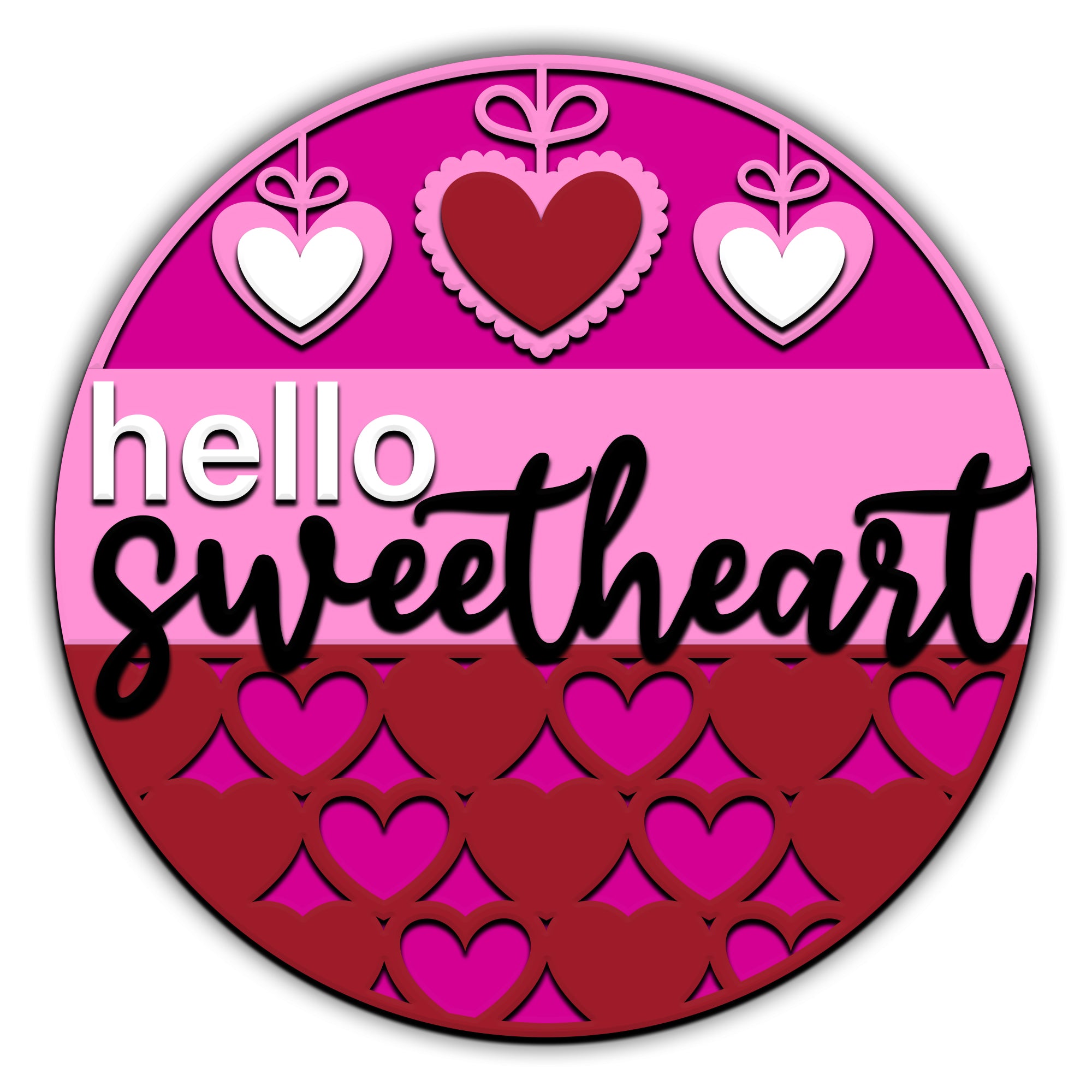 Hello Sweetheart Round Paint Kit V1