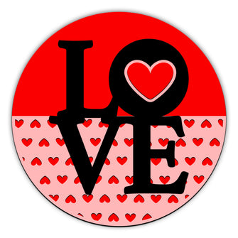 Love Hearts Round Paint Kit V1
