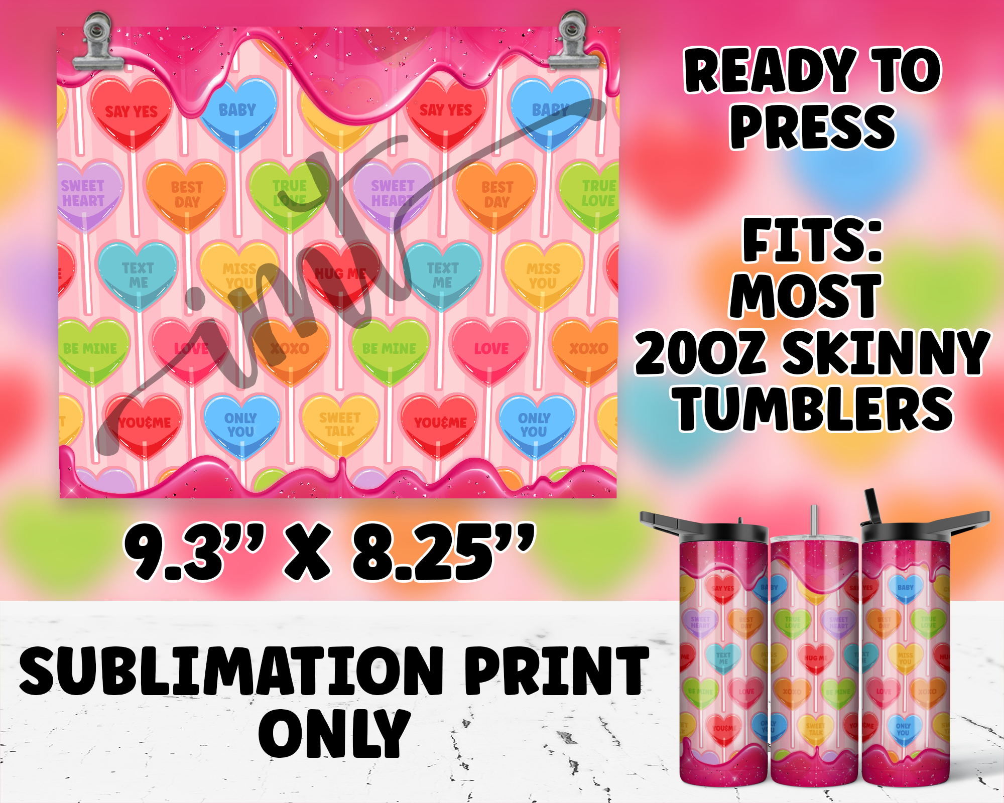 20oz Tumbler Sublimation Print - SP-1026