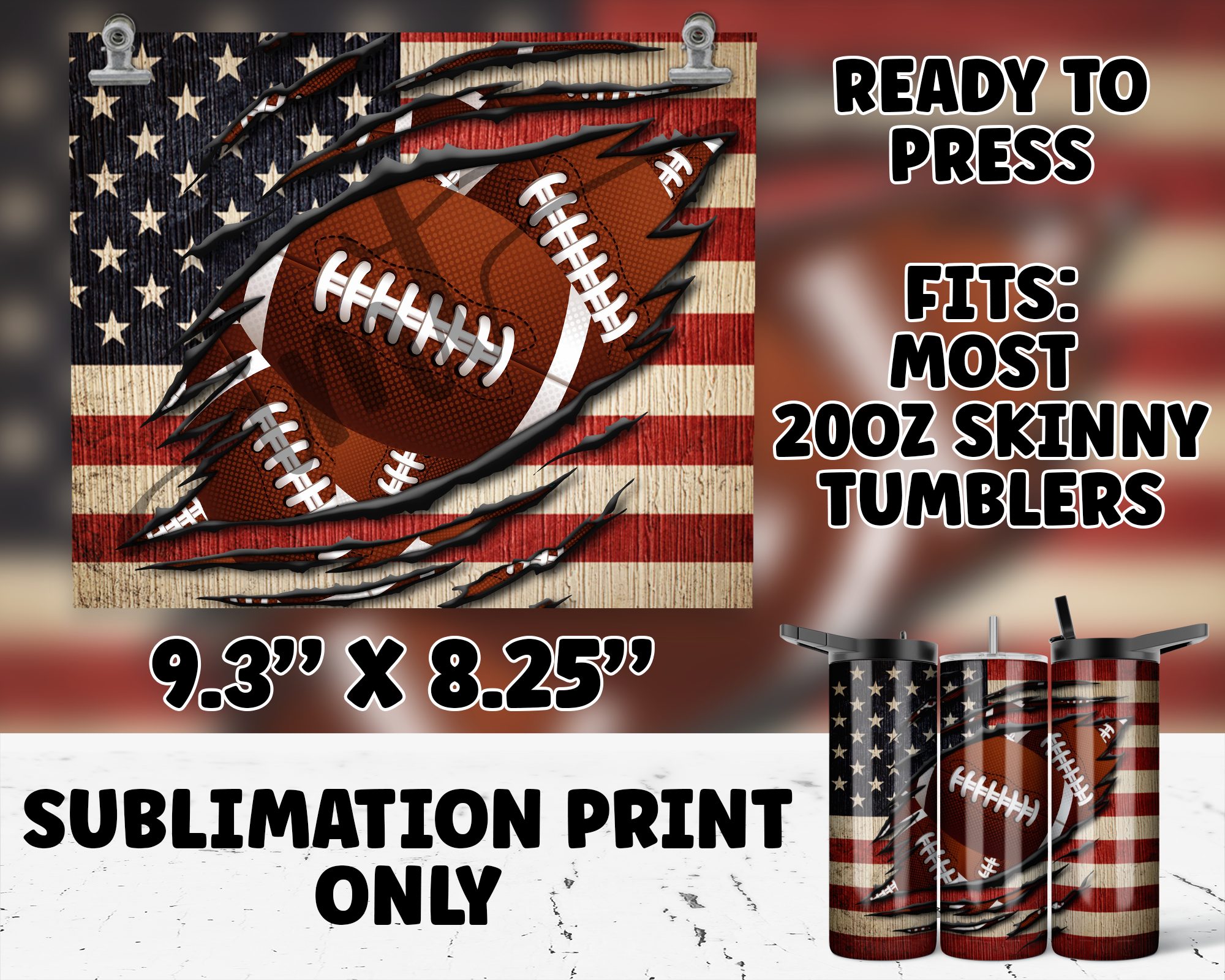 20oz Tumbler Sublimation Print - SP-1069