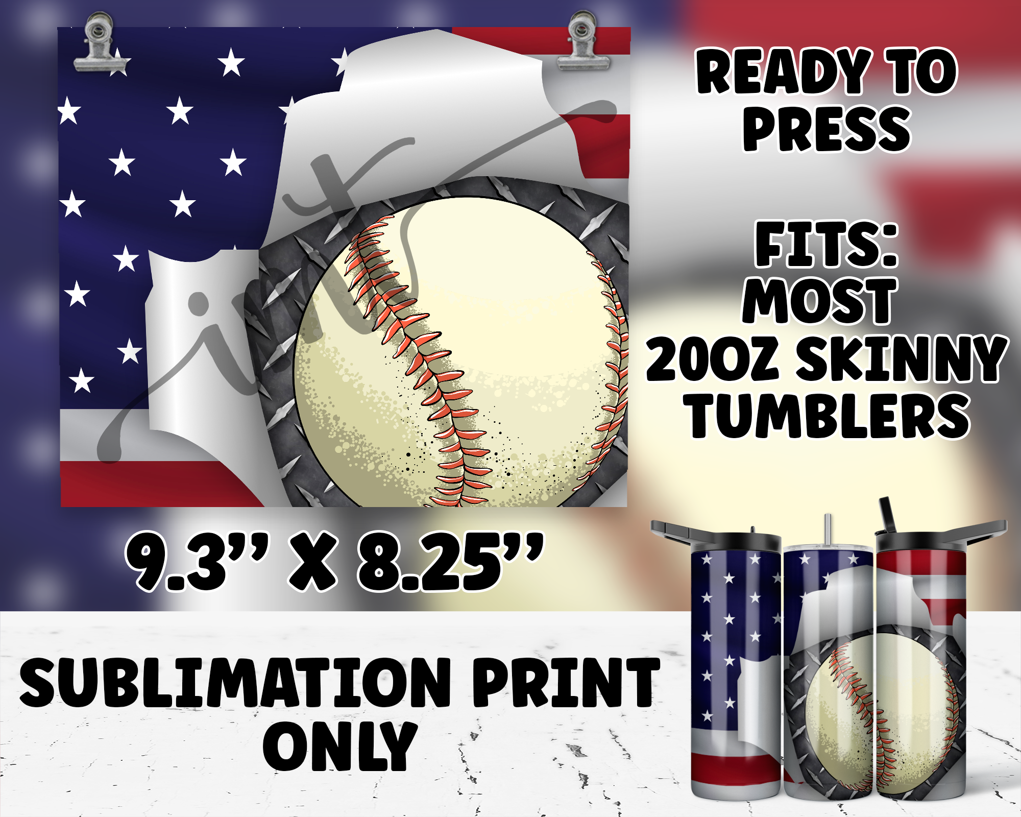 20oz Tumbler Sublimation Print - SP-1117