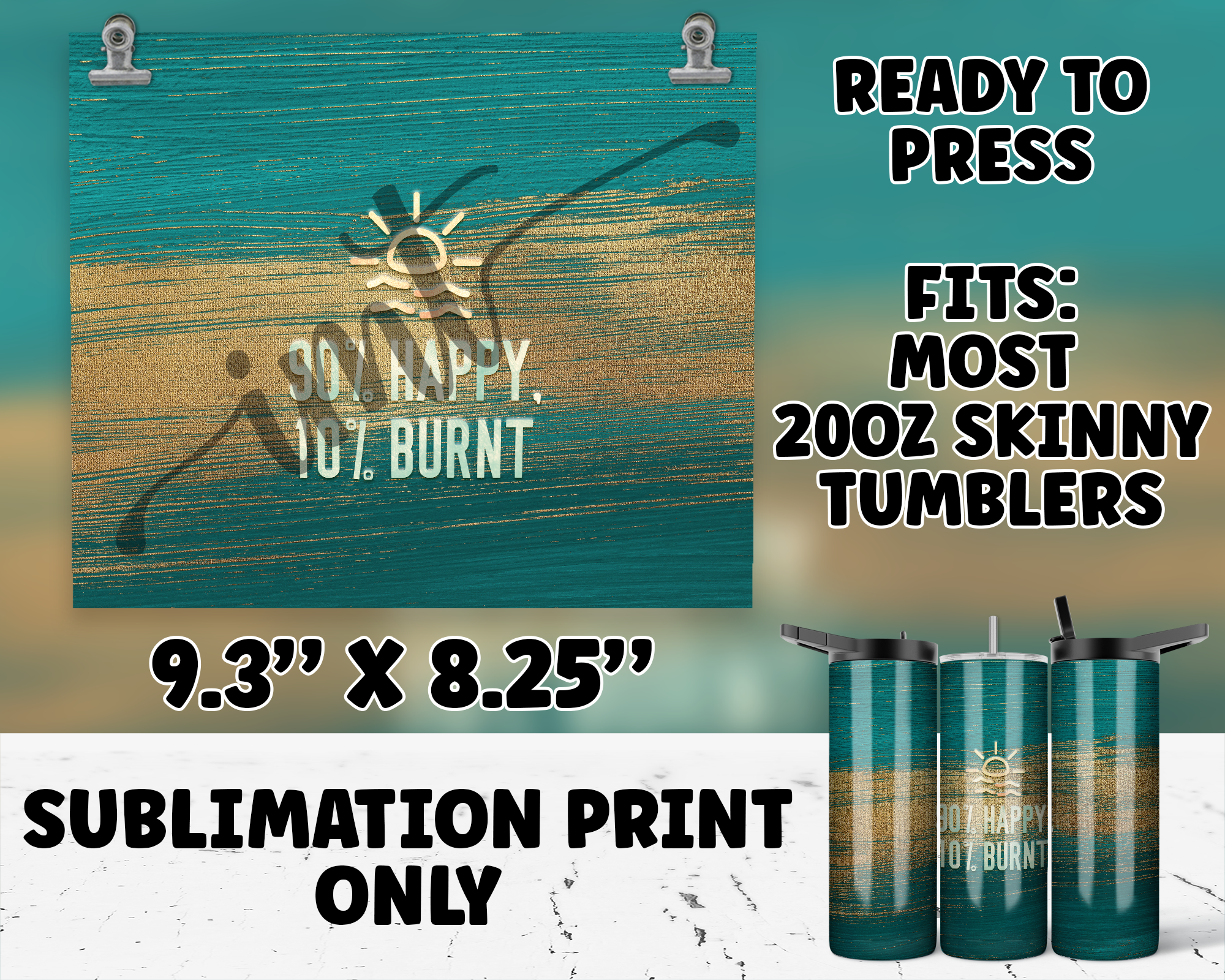 20oz Tumbler Sublimation Print - SP-1135