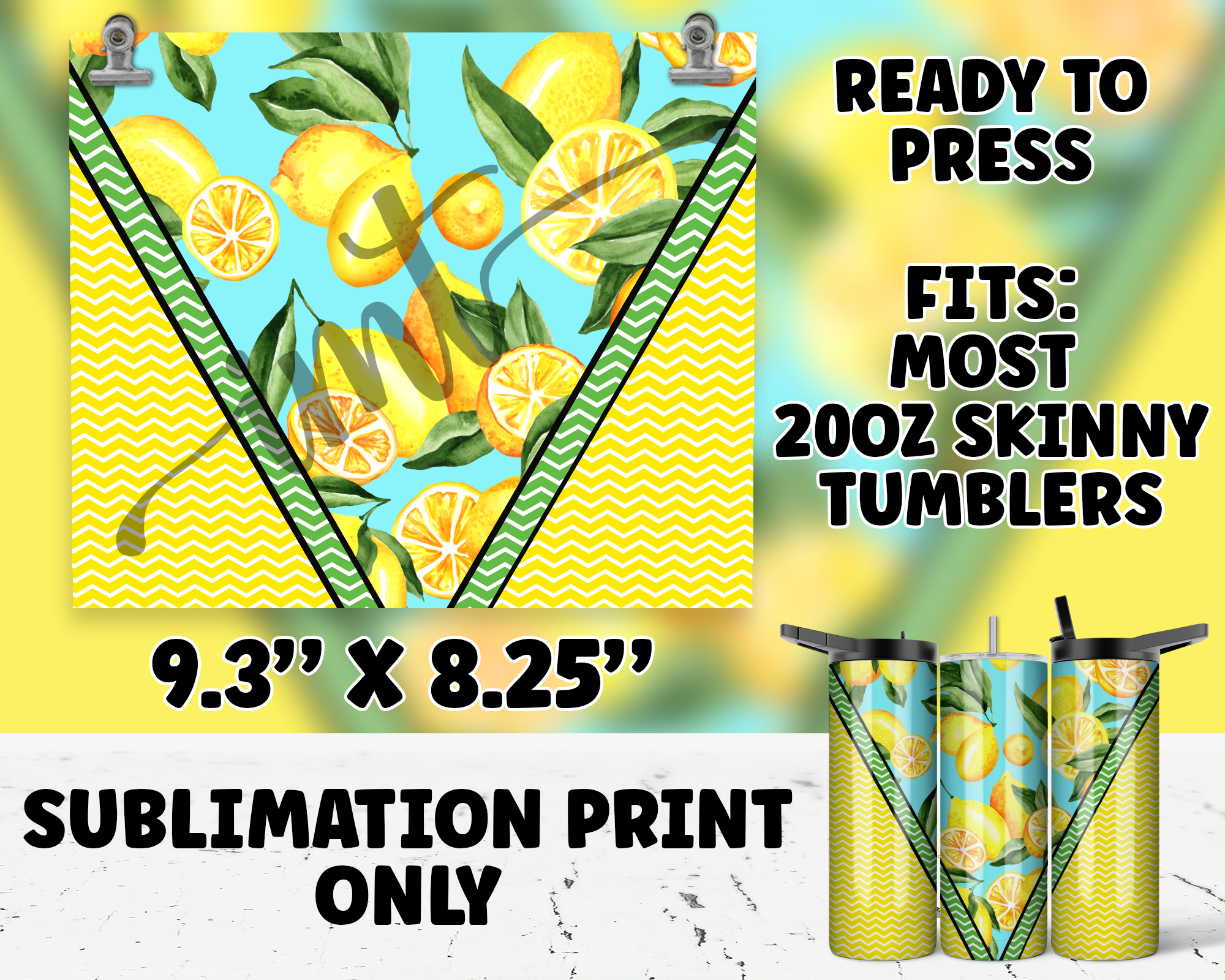 20oz Tumbler Sublimation Print - SP-1222