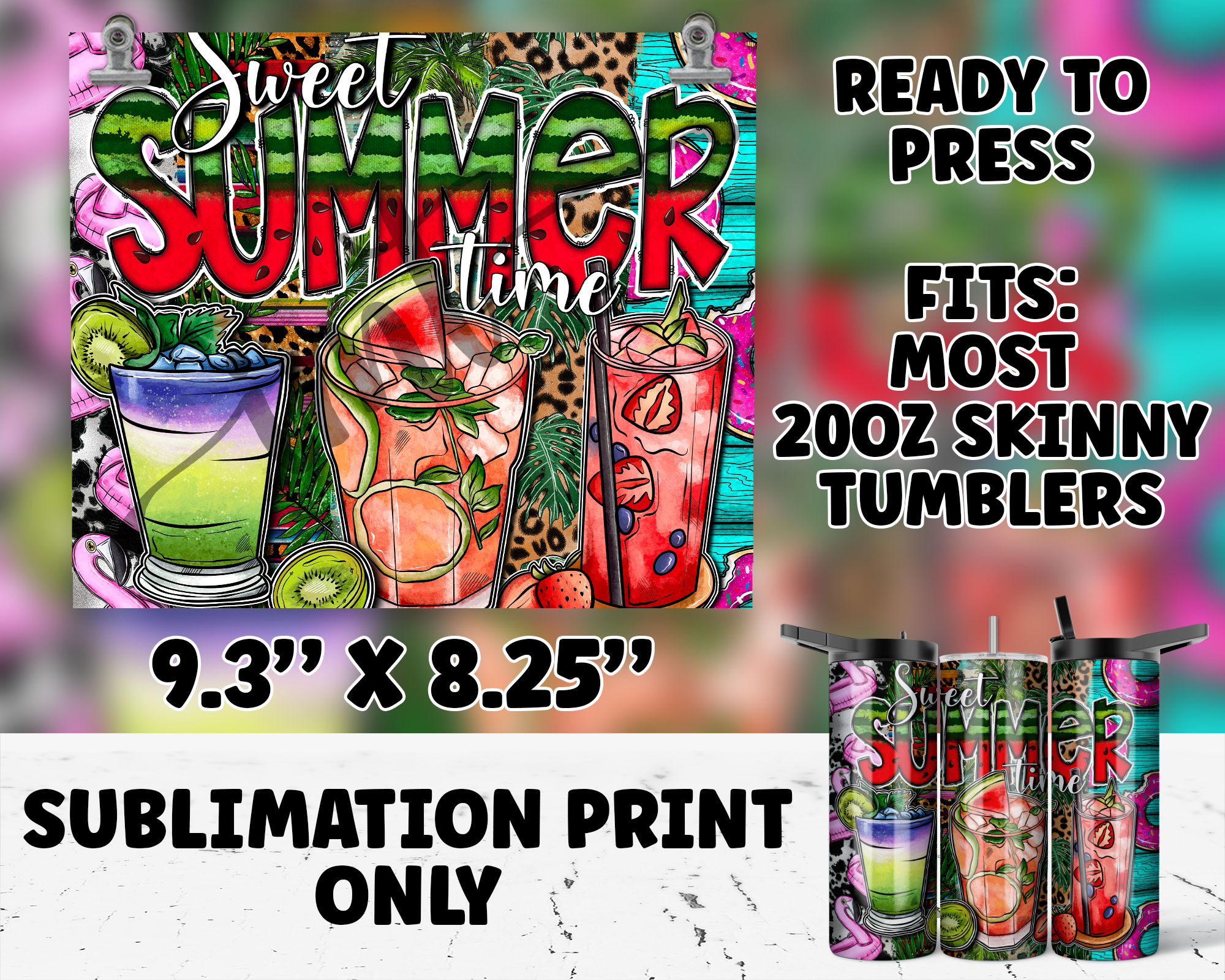 20oz Tumbler Sublimation Print - SP-1264
