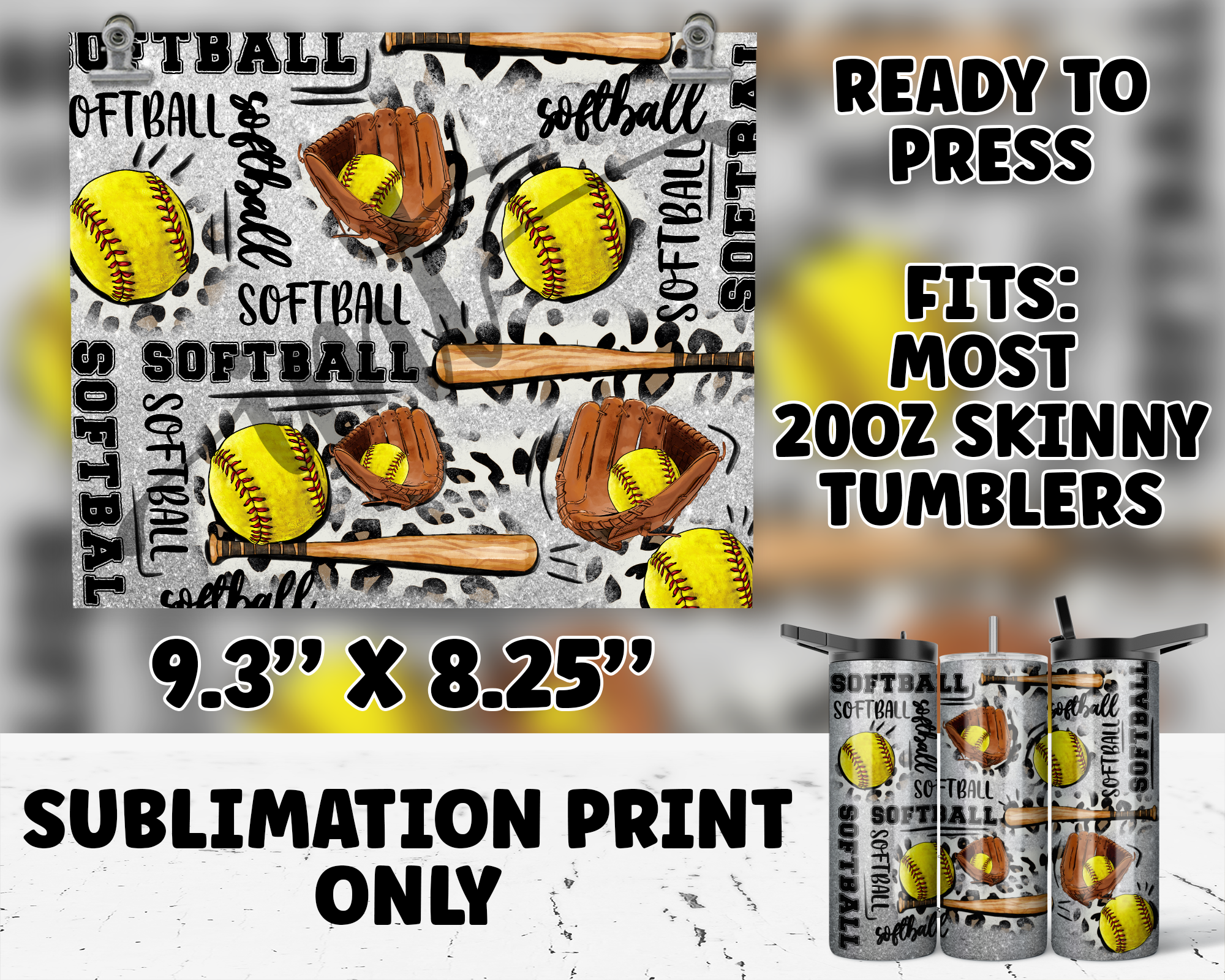 20oz Tumbler Sublimation Print - SP-1290
