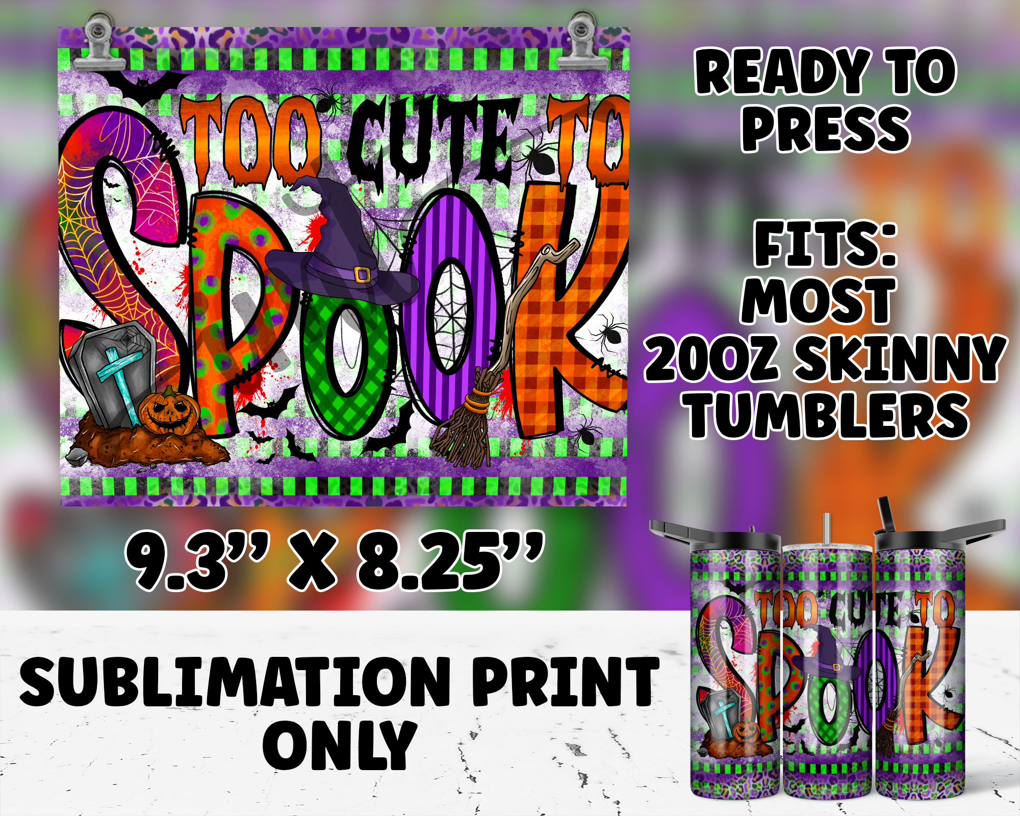 20oz Tumbler Sublimation Print - SP-1369