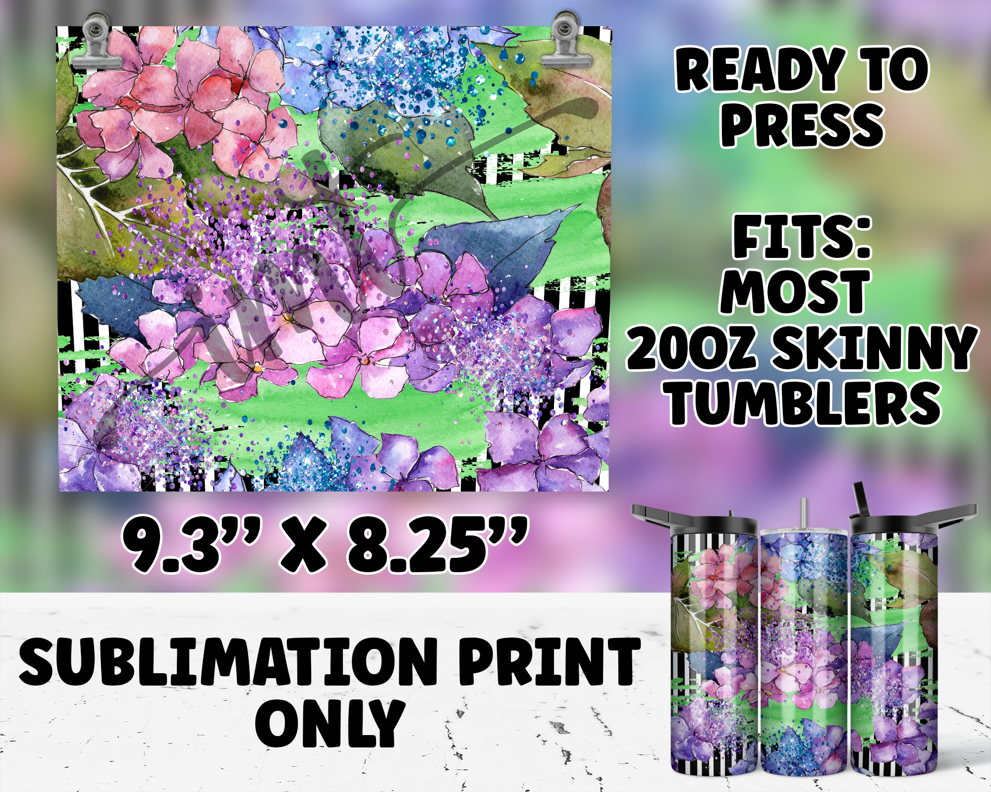 20oz Tumbler Sublimation Print - SP-1478