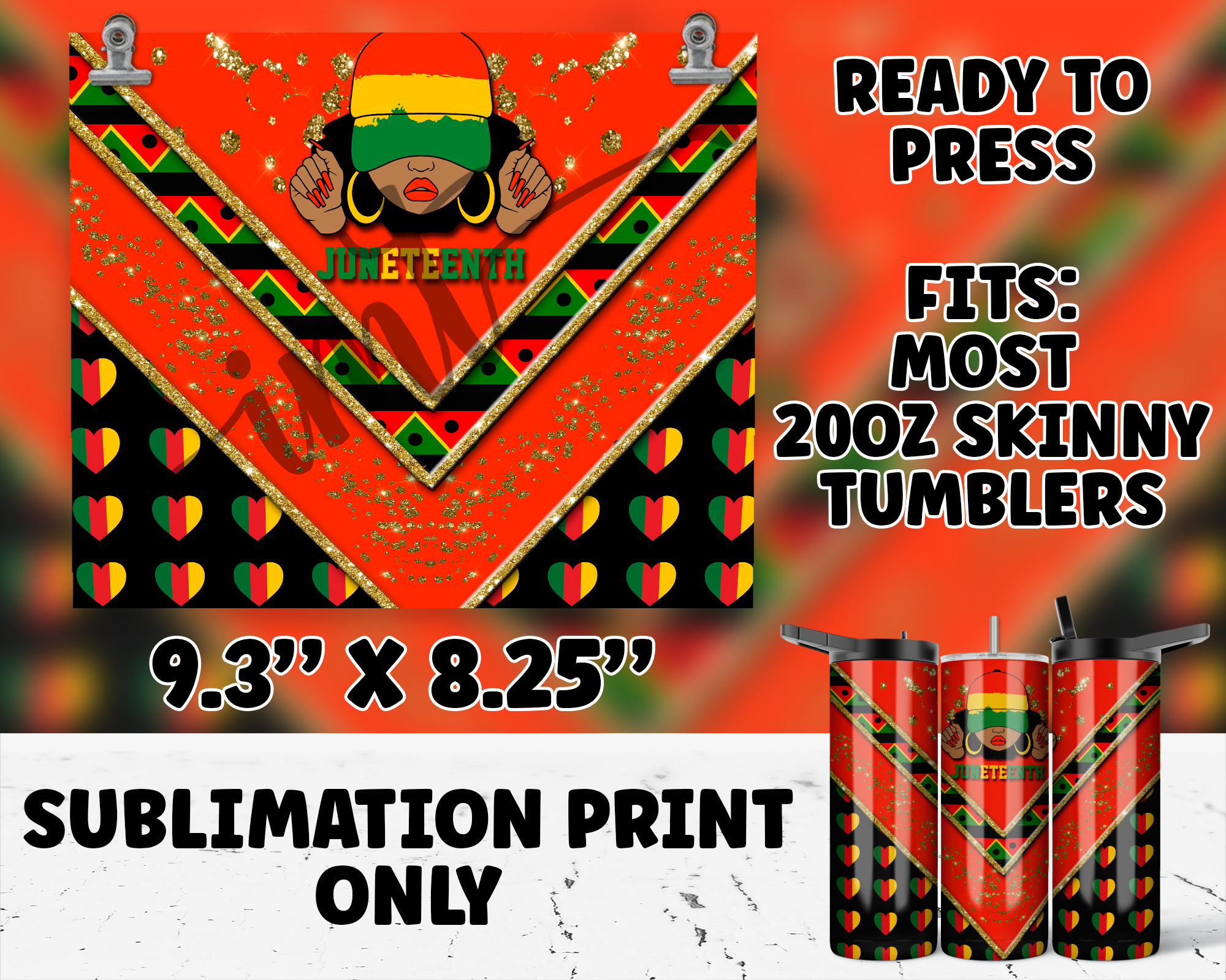 20oz Tumbler Sublimation Print - SP-1491