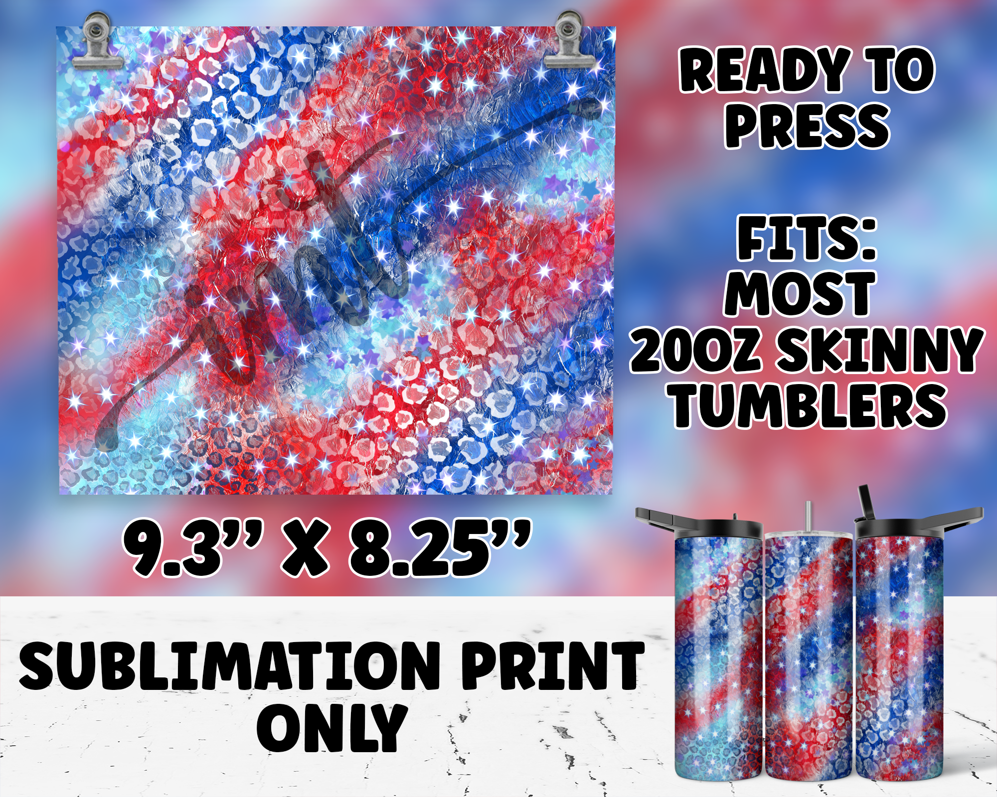 20oz Tumbler Sublimation Print - SP-1492