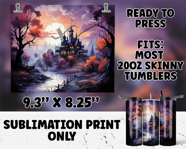 20oz Tumbler Sublimation Print - 2895