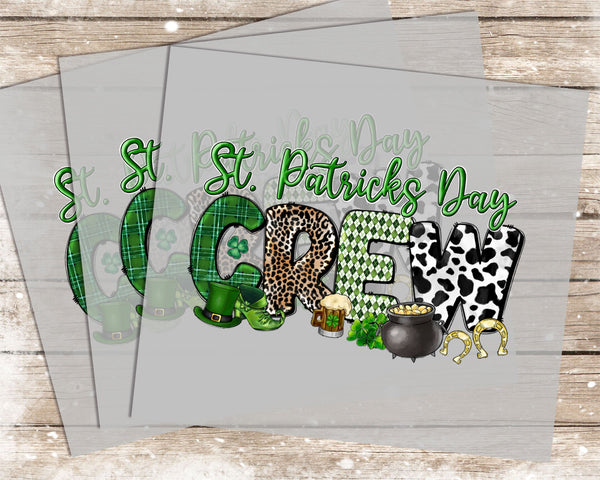 ST Patrick's Day - 1126 -  DTF Transfer