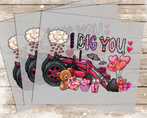 Valentines - 1468 -  DTF Transfer