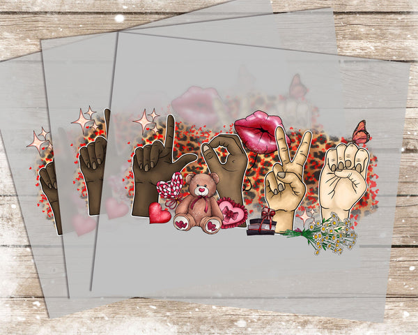 Valentines - 1472 -  DTF Transfer